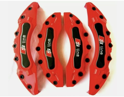 Audi line red brake - line, caliper