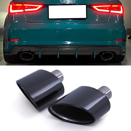 Oval exhaust tailpipe - exhaust,
