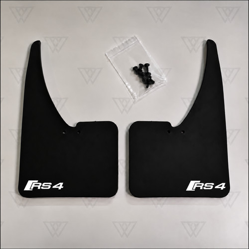 Audi rs4 mudflaps mud flaps - x2,