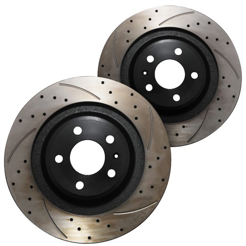 Front drilled grooved - front, 314mm