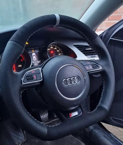 Audi flat bottom steering - audi,