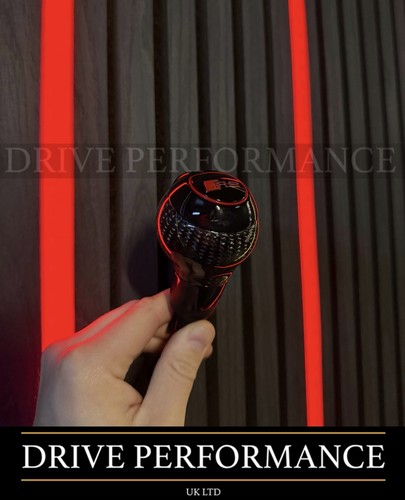 Carbon gear shift knob cover - carbon,