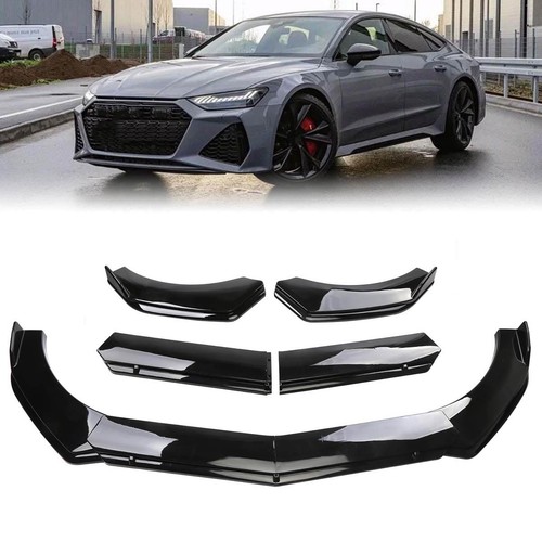 Front bumper lip spoiler - front,