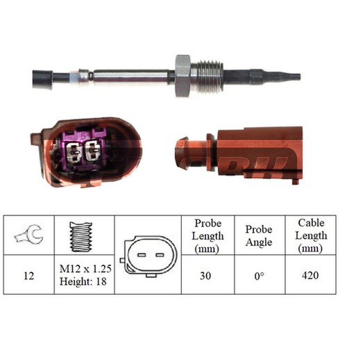 Exhaust temperature sensor - exhaust,