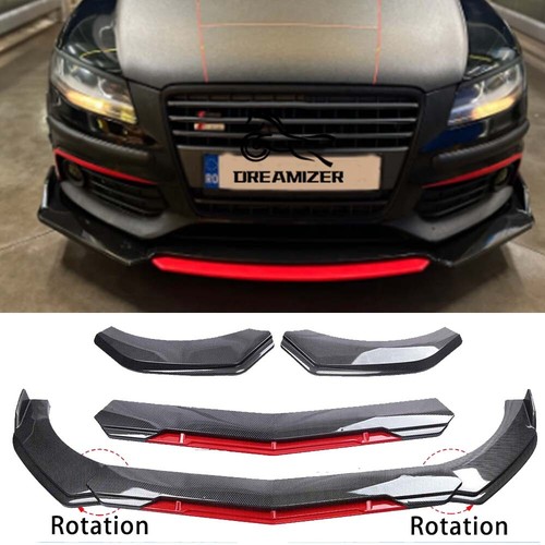 Front bumper lip splitter - front,